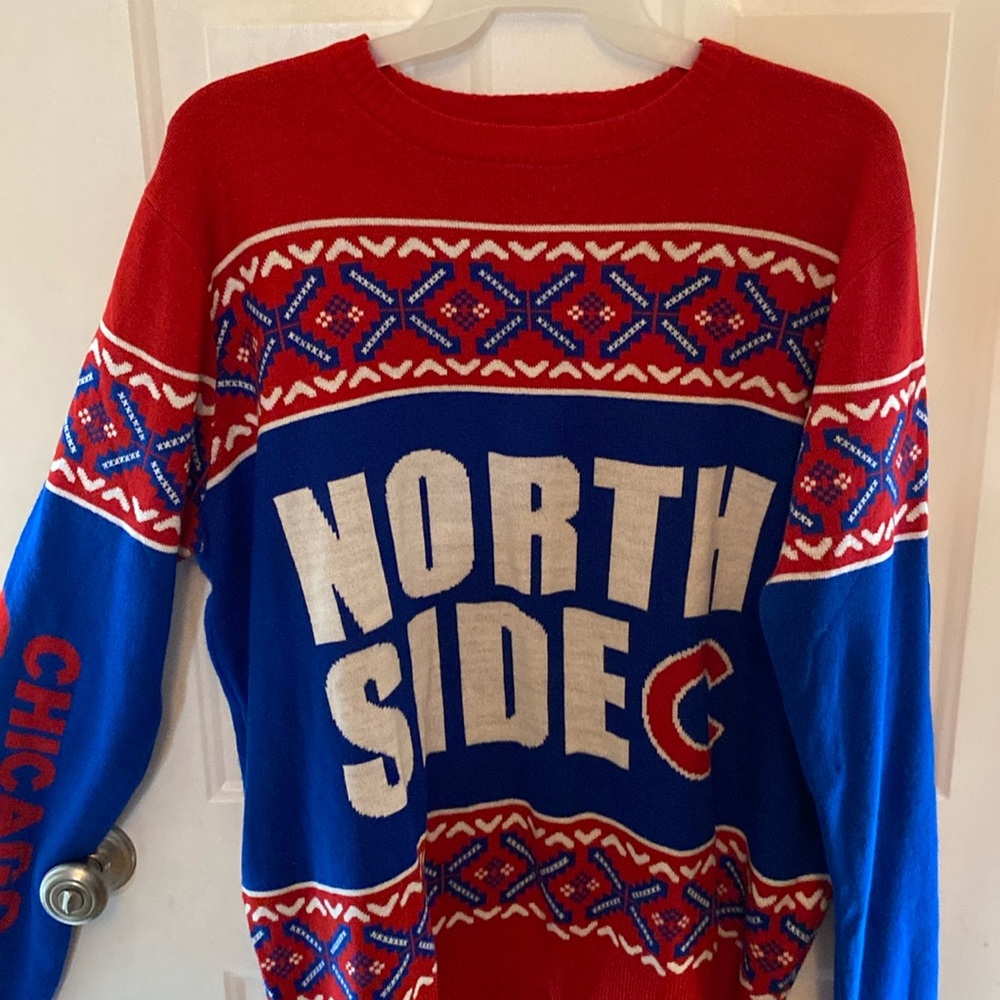 Cubs North Side Ugly Sweatshirt. Mens 2xl